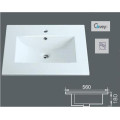 Lavabo de cerámica de la mano de los artículos sanitarios con Cupc / Ce (A-2522)